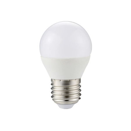 LED SFERA 220/240V 6W E27 5000K OPAL Lampade