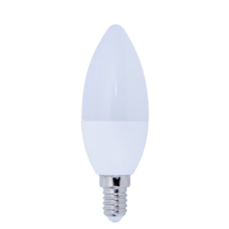 LED OLIVA 220/240V 6W E14 5000K OPAL Lampade