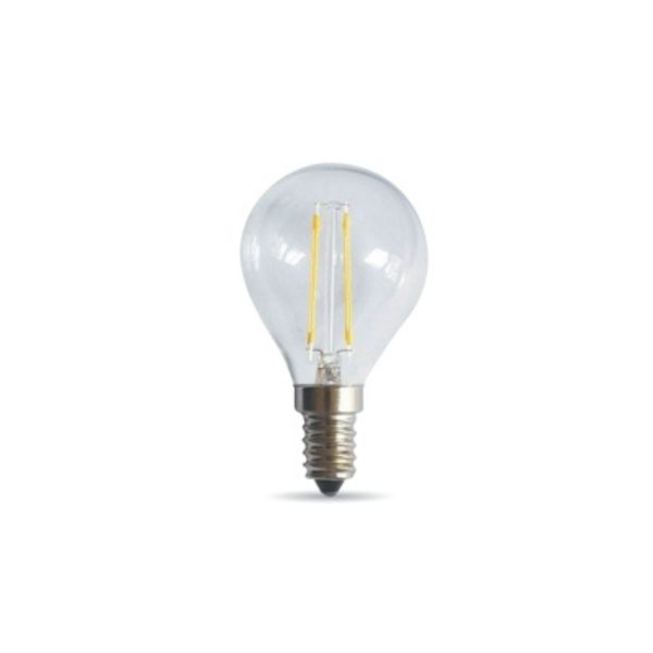 FILAMENTO SFERA LED E14 6W 806 LM 2700K