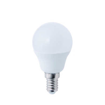 10 pezzi LED SFERA 220/240V 5W E14 3000K OPAL ECO Lampade